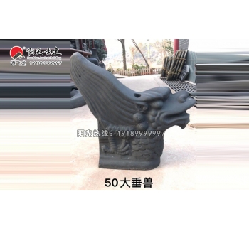 垂兽、鳌鱼、龙正吻、龙、宝顶、圆球、走兽、博古、灯笼、卷草-全
